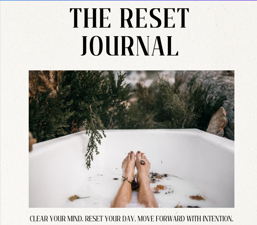 The Reset Journal