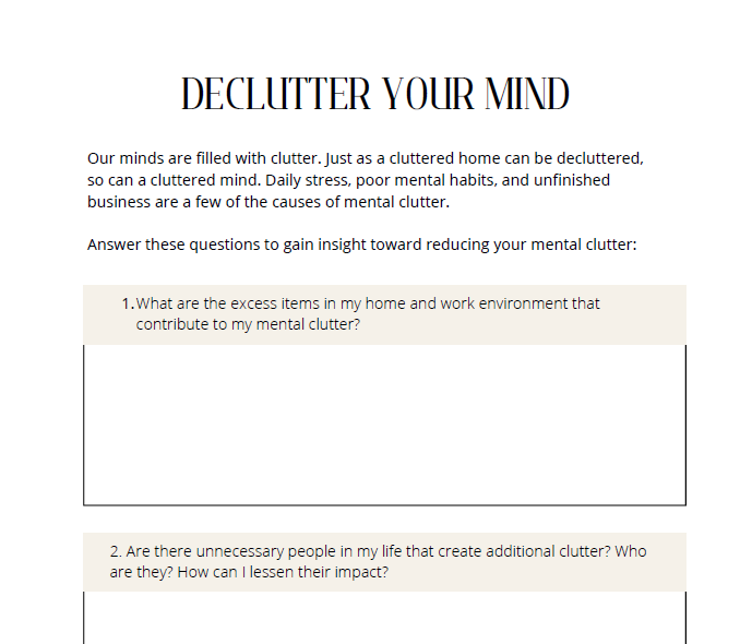 The Reset Journal